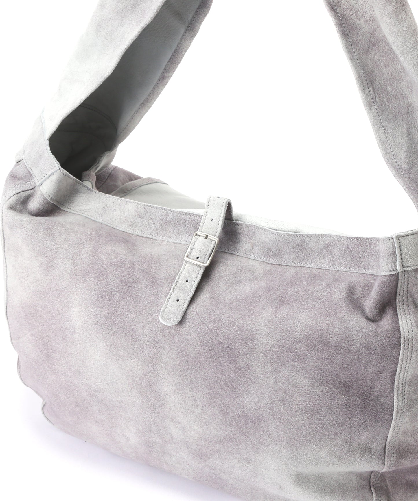 LEATHER SHOULDER BAG ‐ Goat suede Antique finish ‐