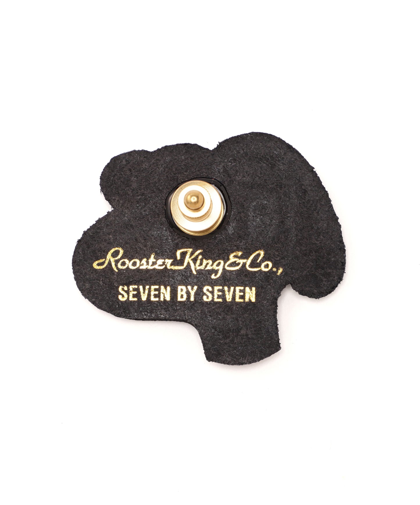 【Rooster King&Co.,/SEVEN BY SEVEN】 LEATHER CARVING PINS -Sn**py-