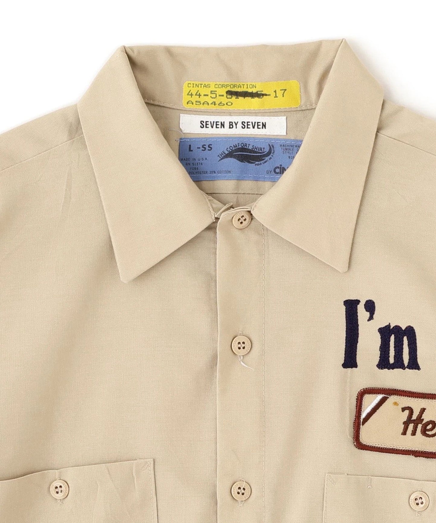 2-tacs / SBS REWORK SHIRTS - I'm not *** -