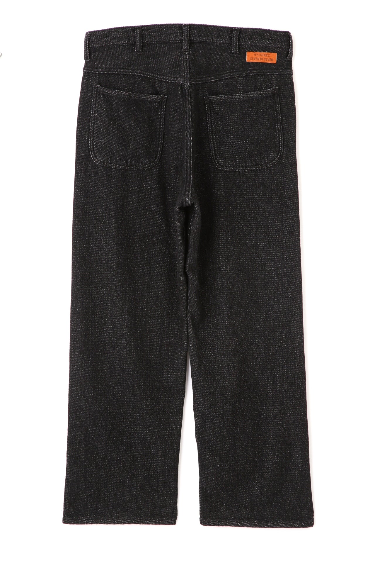 MY SOFT DENIM PAINTER PANT ‐Special Black‐