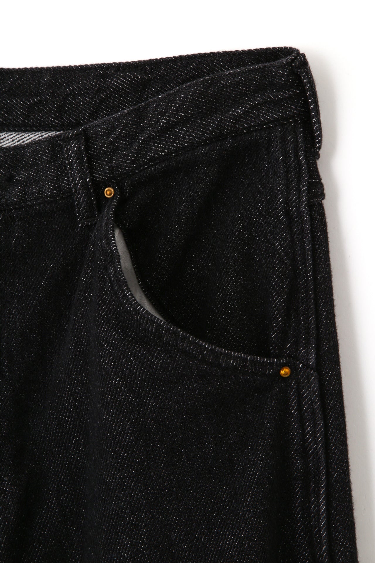 MY SOFT DENIM PAINTER PANT ‐Special Black‐