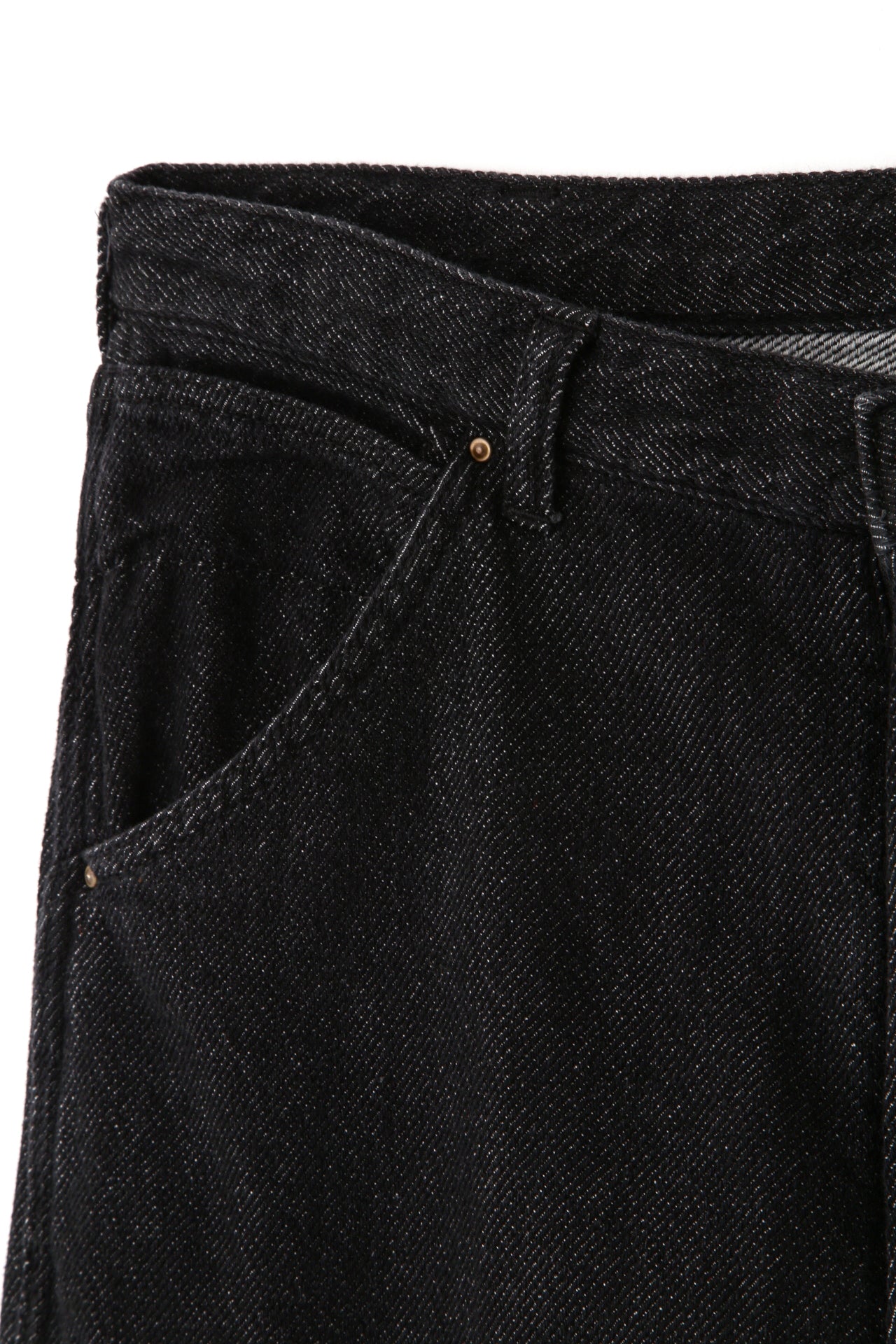 MY SOFT DENIM PAINTER PANT ‐Special Black‐
