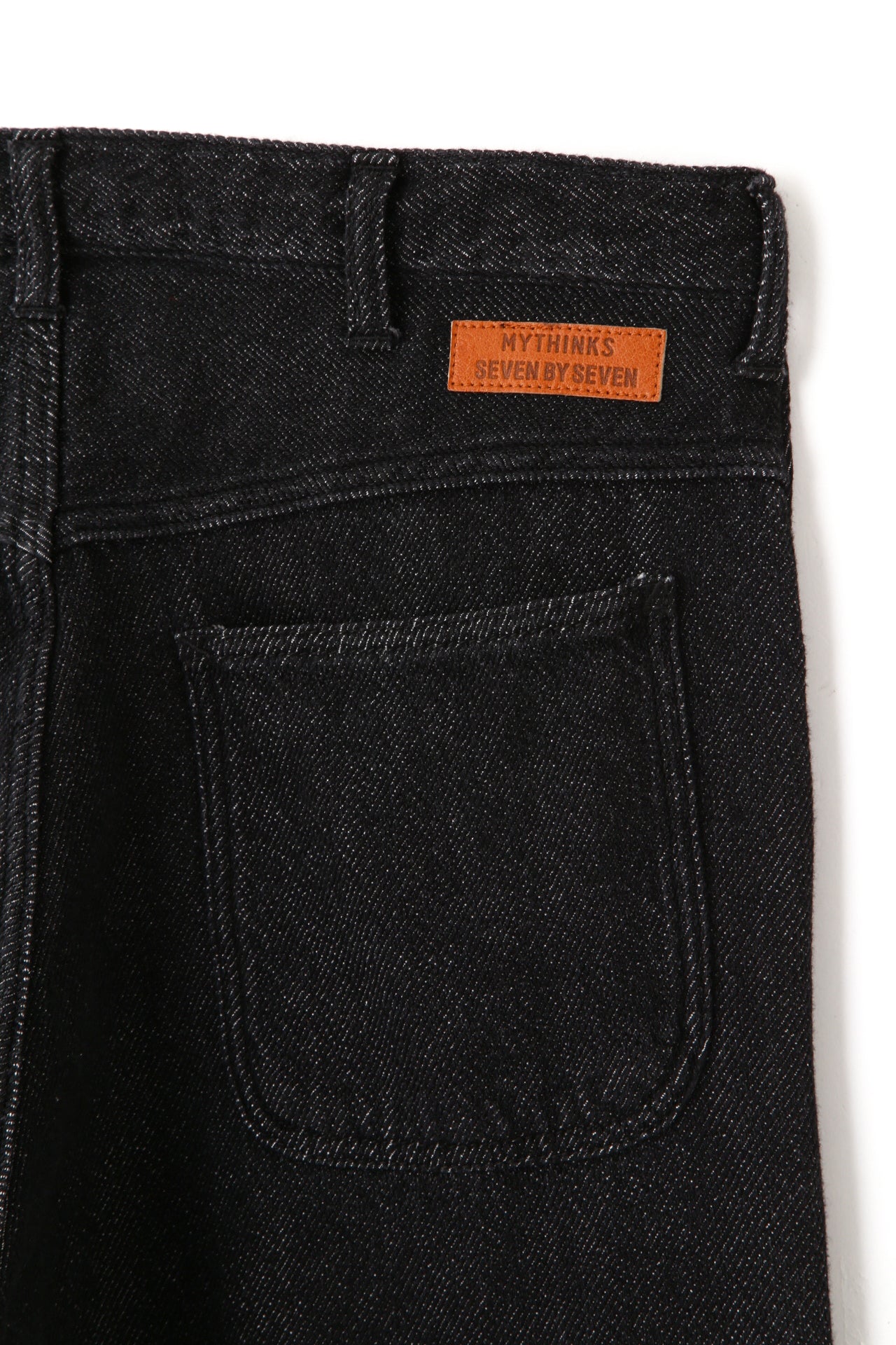 MY SOFT DENIM PAINTER PANT ‐Special Black‐