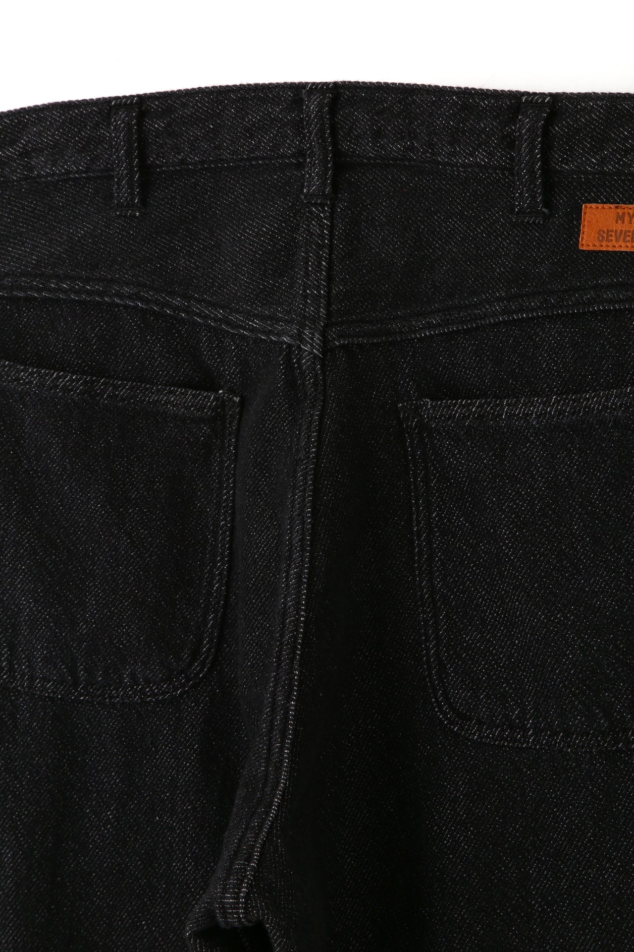 MY SOFT DENIM PAINTER PANT ‐Special Black‐