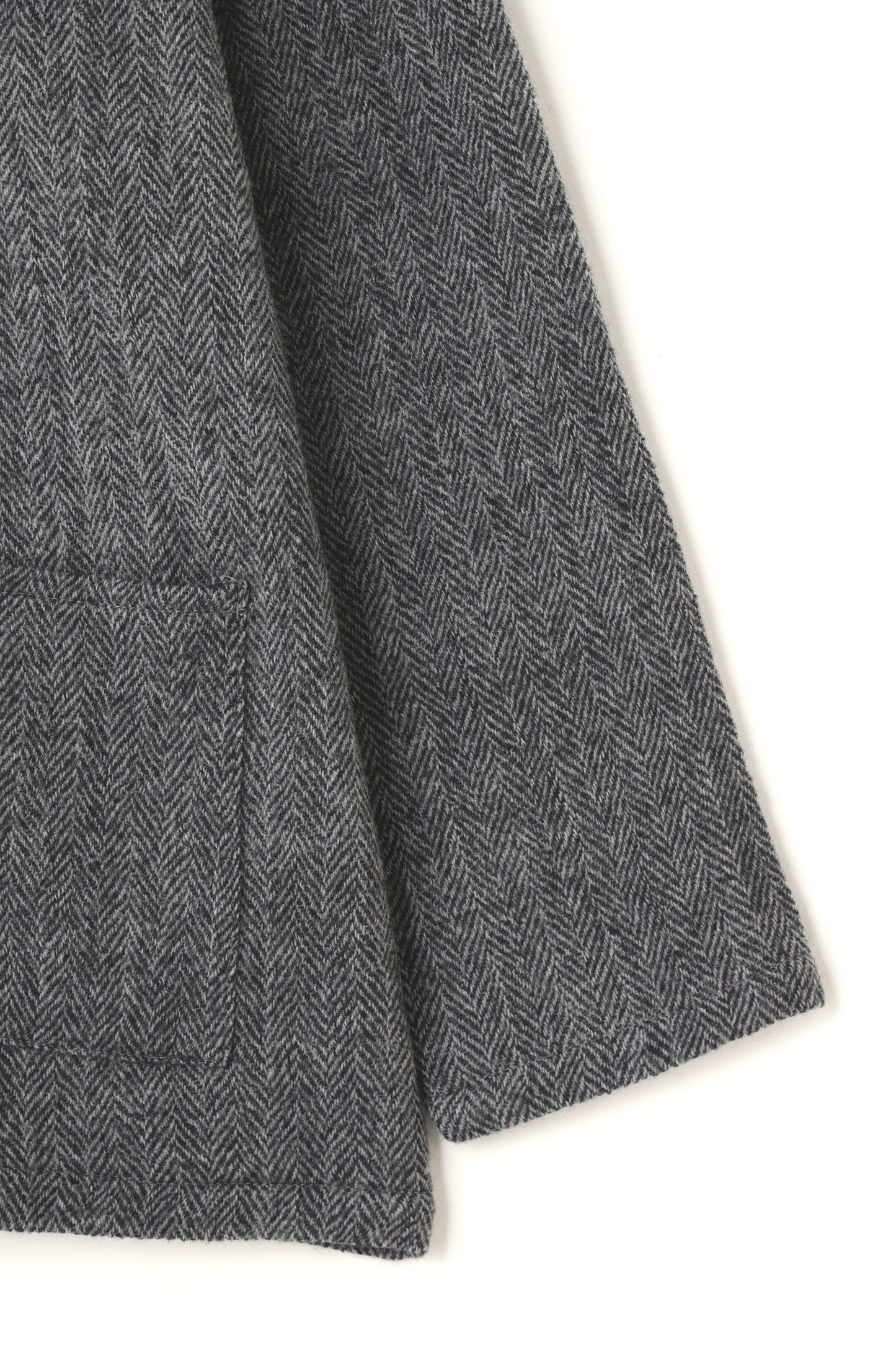 【MYTHINKS】MY BULGARIAN WOOL HERRIGBONE JACKET