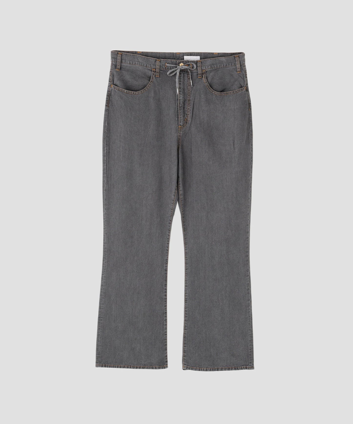 【MYTHINKS】TENCEL DENIM BOOTSCUT PANTS