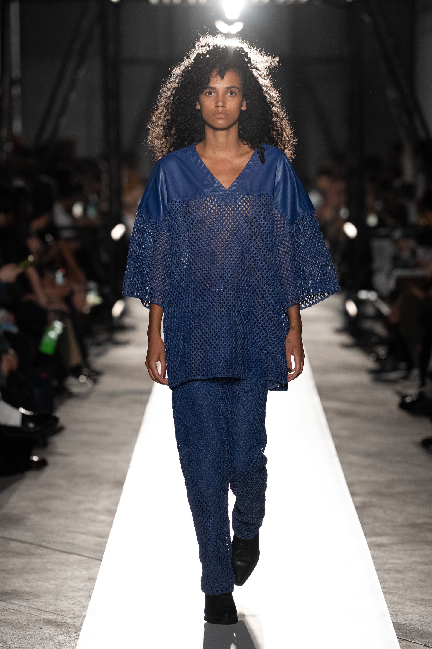 MACRAME LEATHER FOOTBALL SHIRTS - Goat leather -