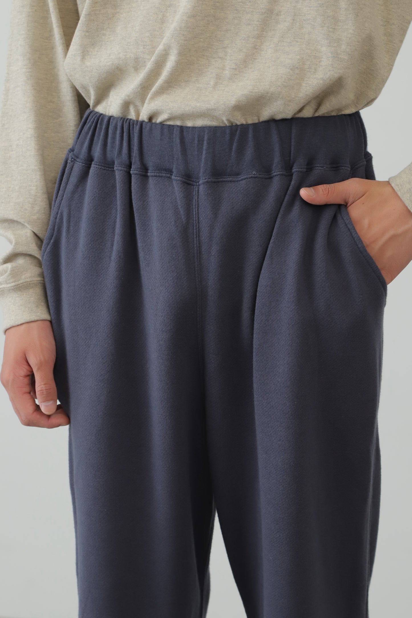 SWEAT PANTS ‐Cotton / Wool‐