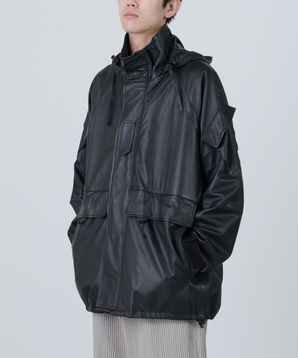 LEATHER MILITARY PARKA ‐Type:Generation two/Level six‐
