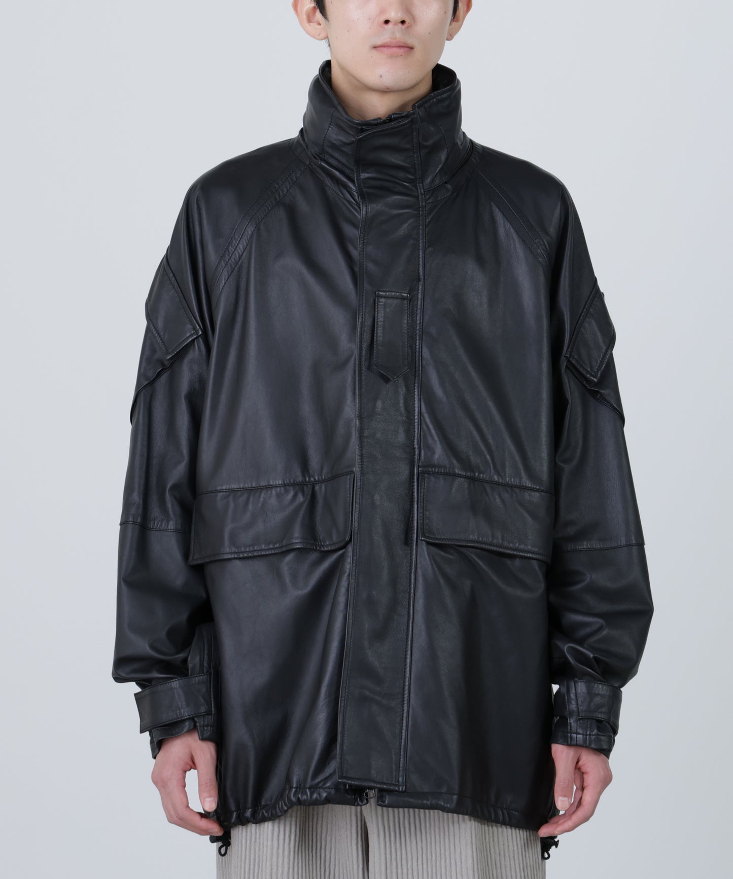LEATHER MILITARY PARKA ‐Type:Generation two/Level six‐