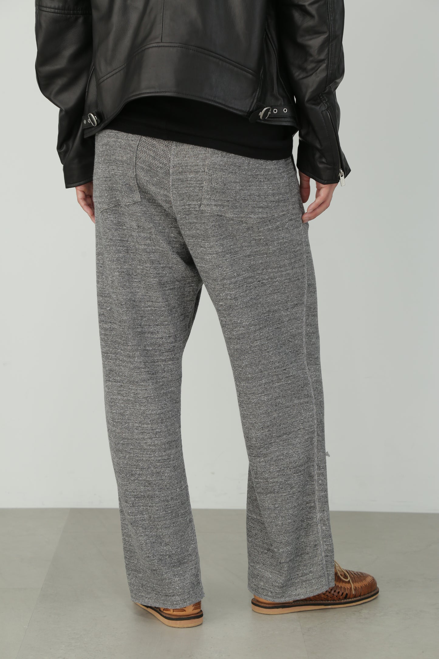 ORGANIC COTTON THERMAL PANTS - Mixed ”UNSTAINED” yarn