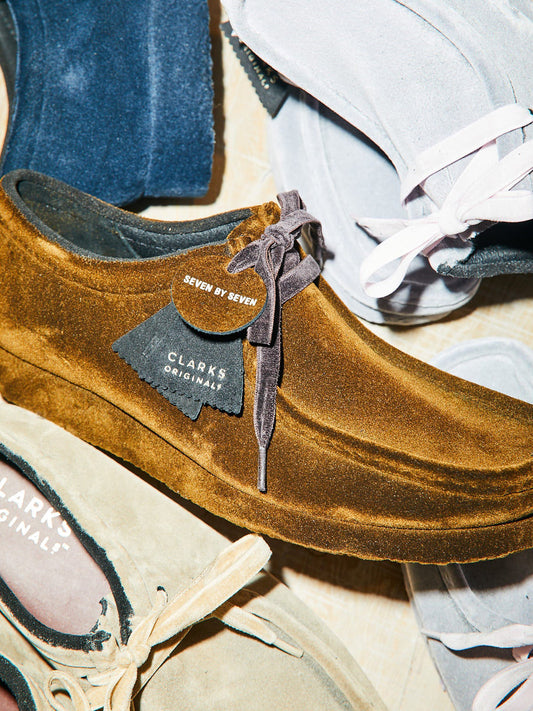 Clarks Originals "Wallabee" customized by SEVEN BY SEVEN