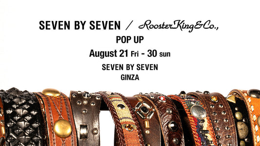 Rooster King ＆ Co., POPUPを開催