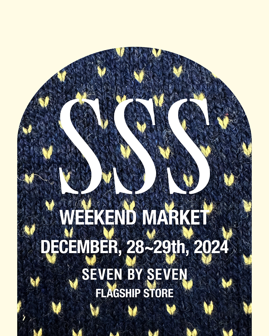 SSS WEEKEND MARKET開催のお知らせ