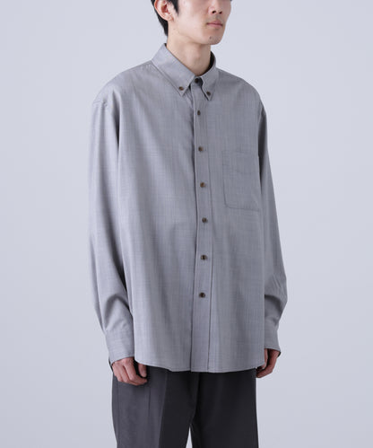 BUTTON DOWN SHIRTS ‐Super 140's Wool‐