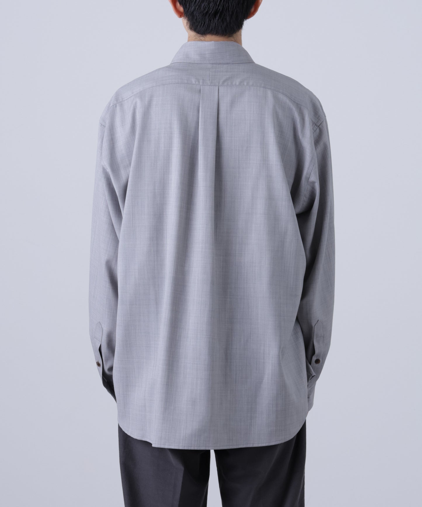 BUTTON DOWN SHIRTS ‐Super 140's Wool‐