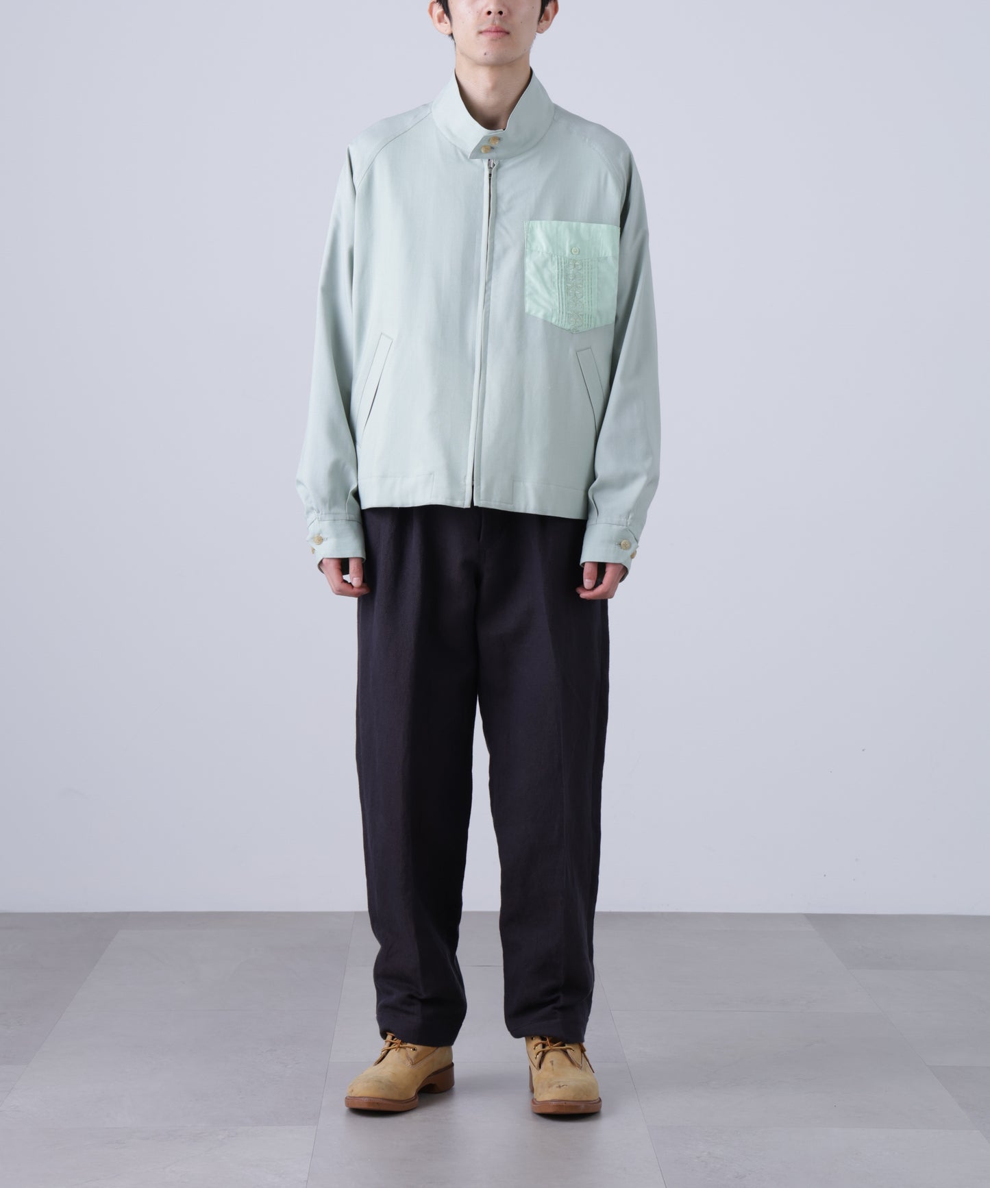 REWORK REVERSIBLE DRIZZLER JACKET ‐Guayabera Lining‐