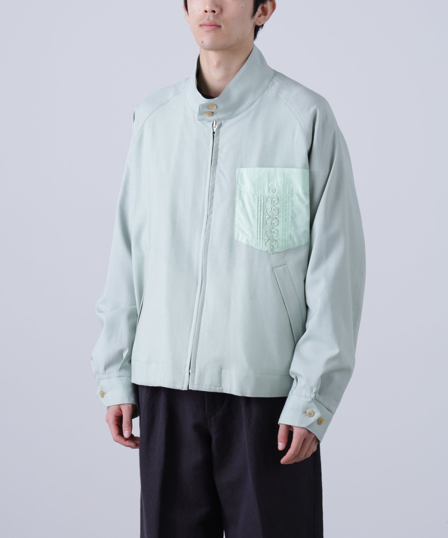 REWORK REVERSIBLE DRIZZLER JACKET ‐Guayabera Lining‐