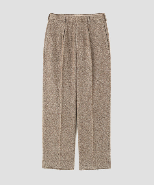 INTUCK TROUSERS   - Silk Wool Angora Cashmere -