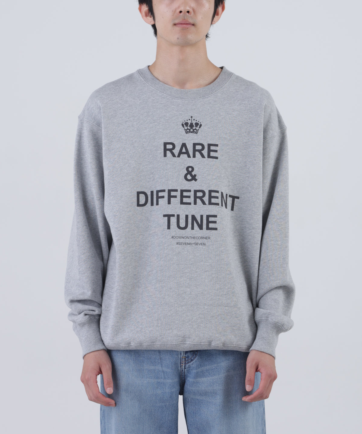 【SEVEN BY SEVEN / Down on the Corner】CREWNECK SWEAT‐Cactus Print‐
