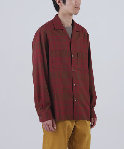 FATIGUE TROUSERS -Powder melton-