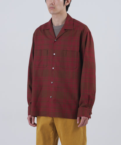 FATIGUE TROUSERS -Powder melton-
