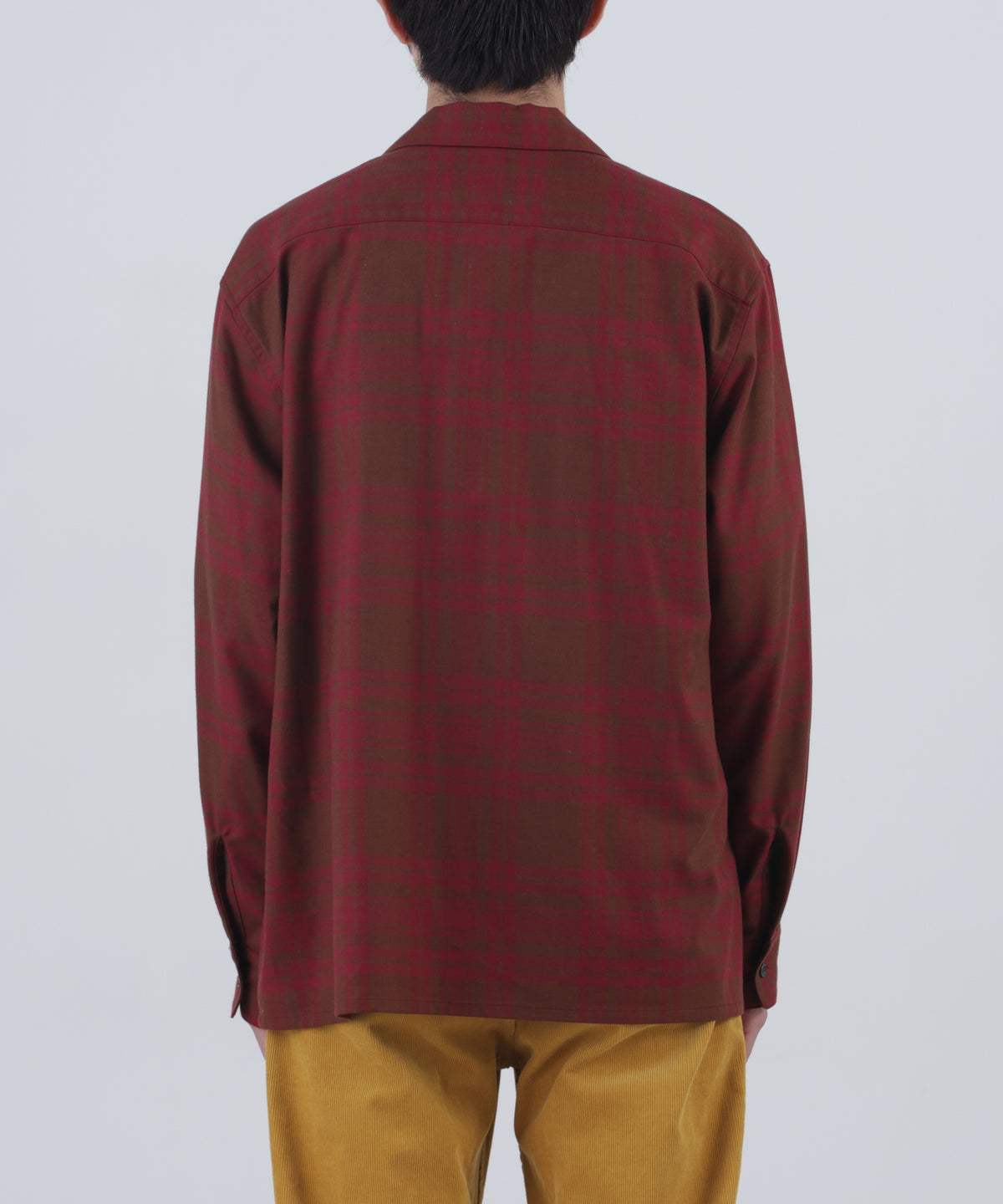 FATIGUE TROUSERS -Powder melton-