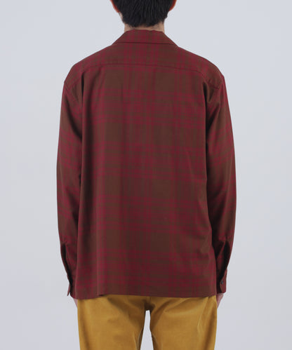 FATIGUE TROUSERS -Powder melton-