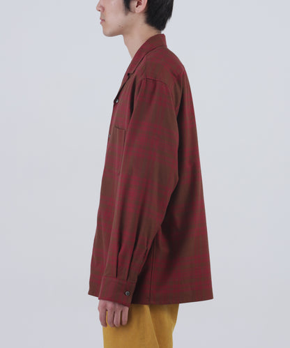 FATIGUE TROUSERS -Powder melton-