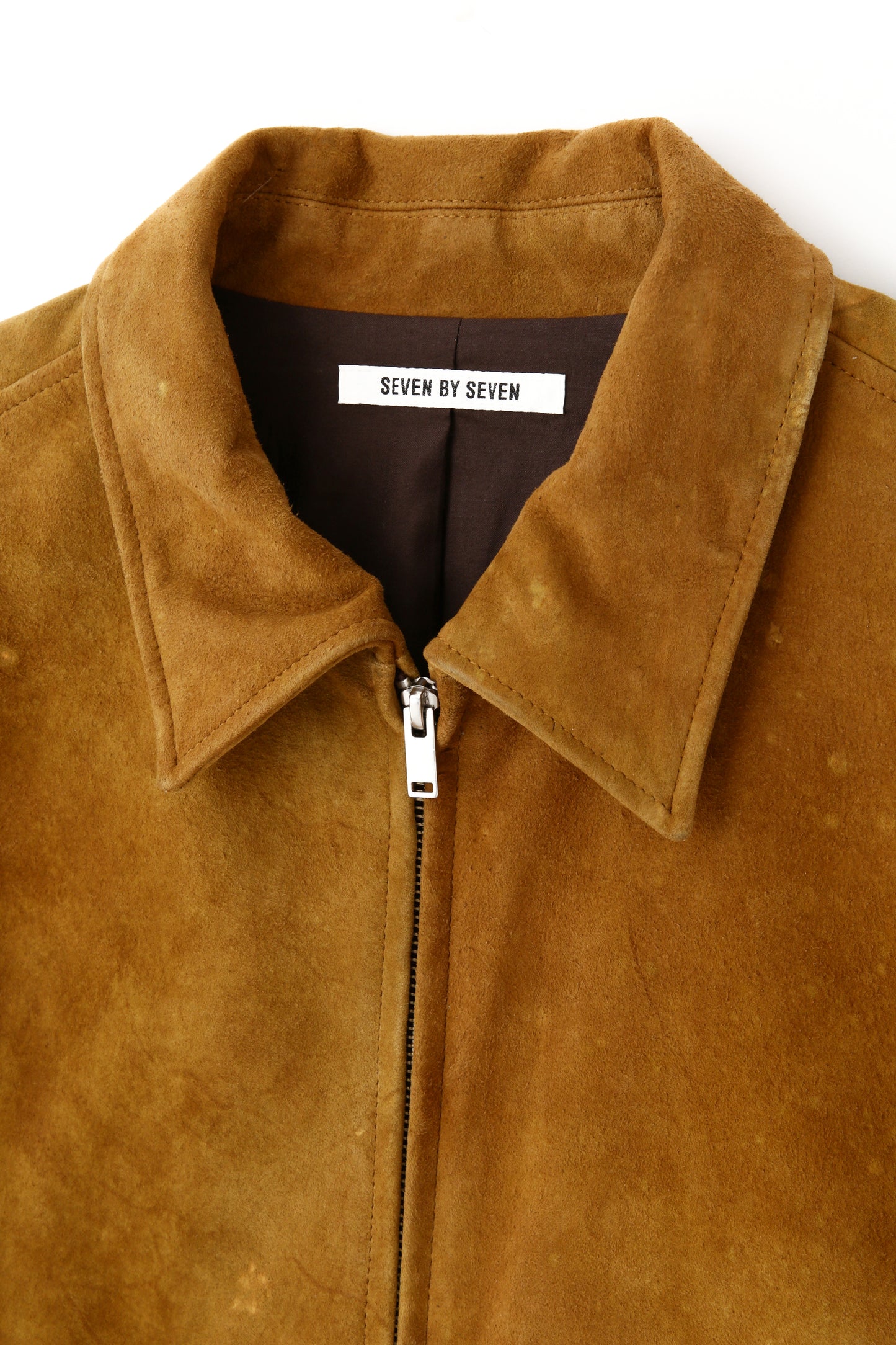 【PRE ORDER】 SUEDE LEATHER RIDERS JACKET - Cashmere finish -