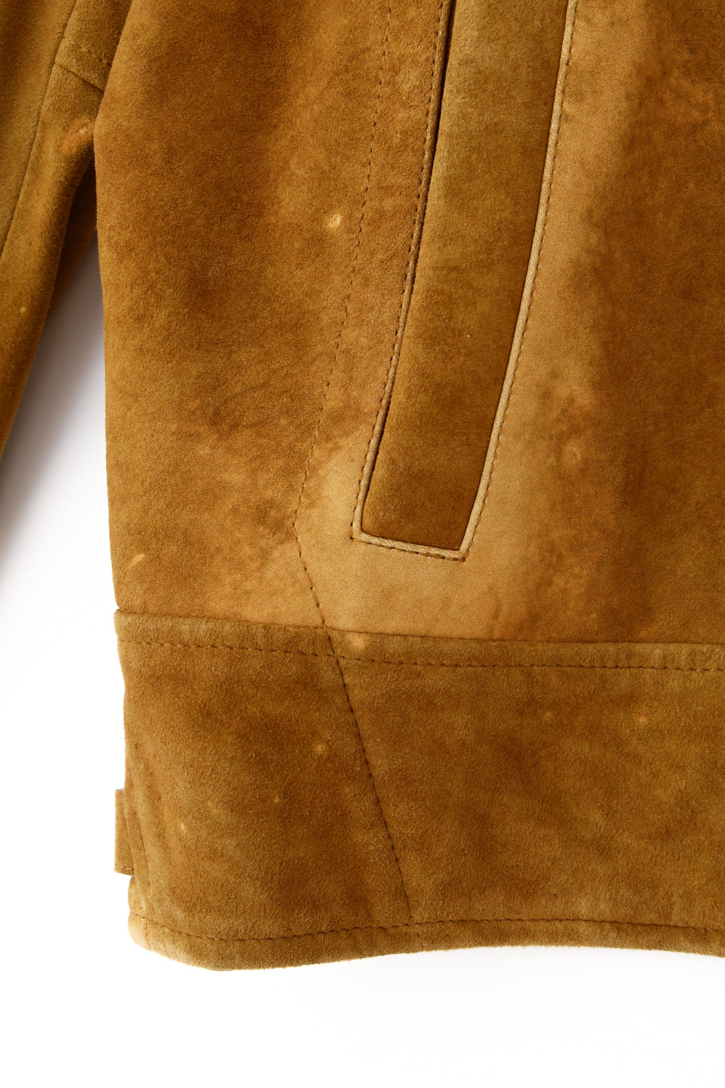 【PRE ORDER】 SUEDE LEATHER RIDERS JACKET - Cashmere finish -