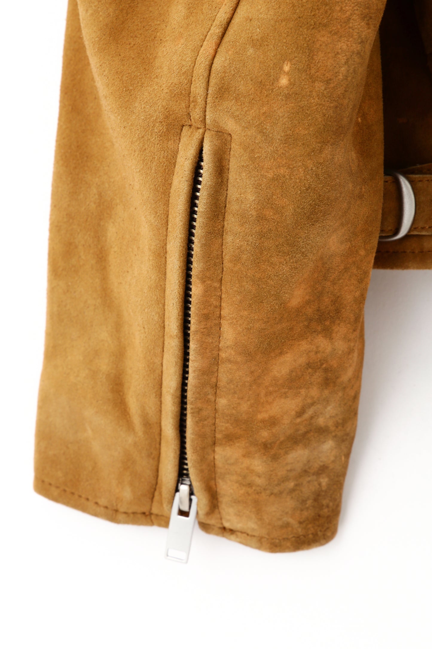 【PRE ORDER】 SUEDE LEATHER RIDERS JACKET - Cashmere finish -