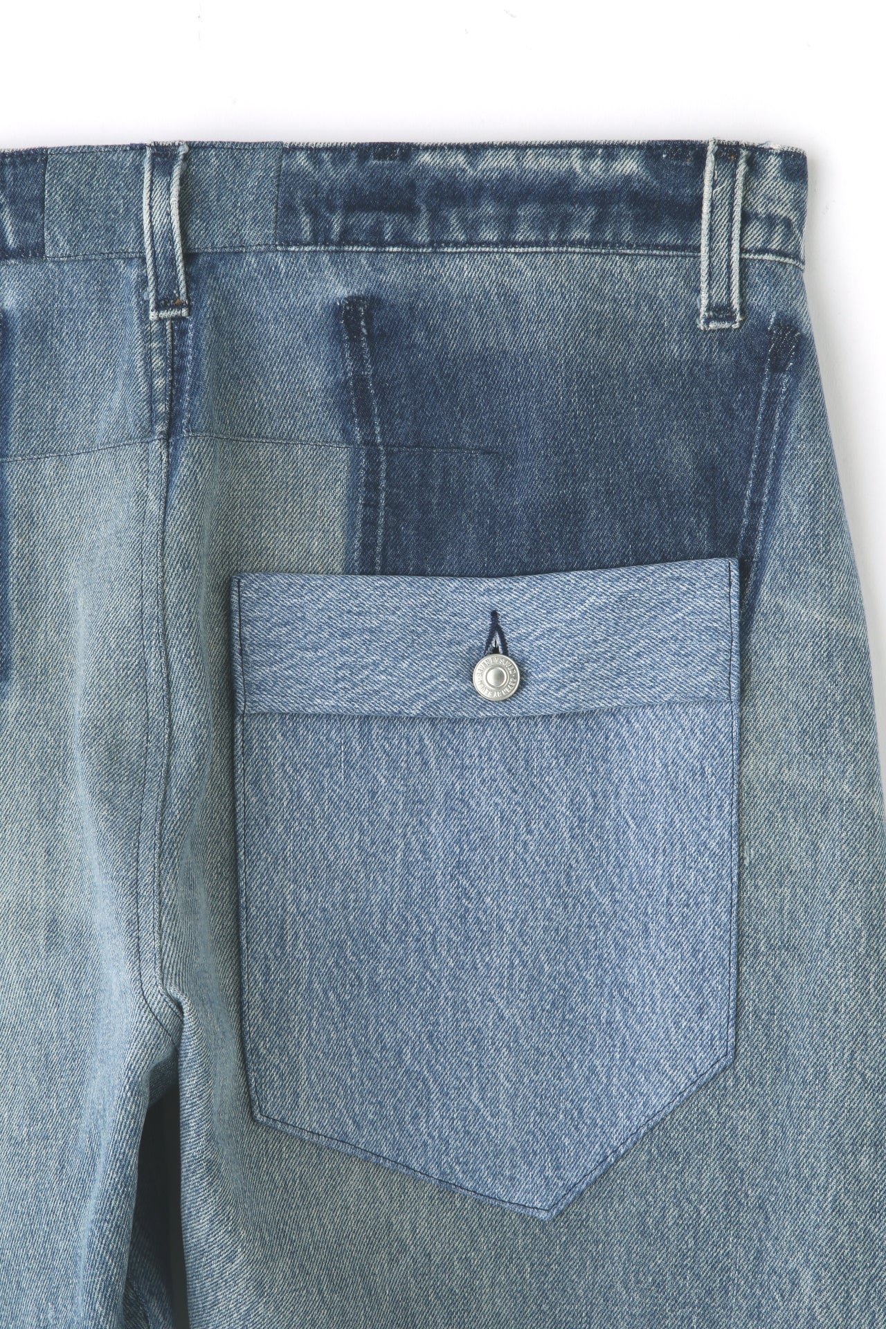 REWORK DENIM PANTS - 3D cutting -