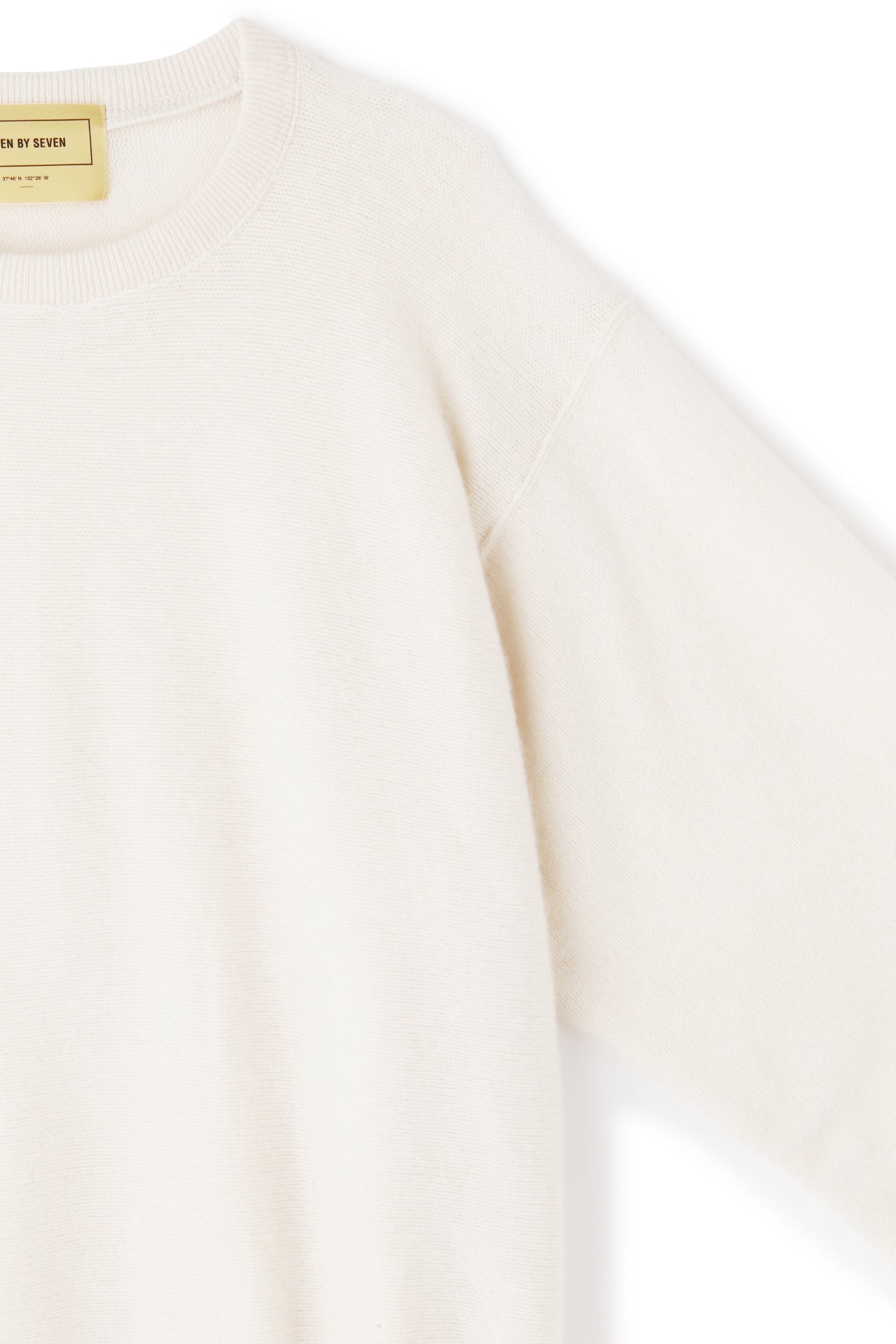 CREW NECK SWEAT SHIRTS - Cashmere jersey -