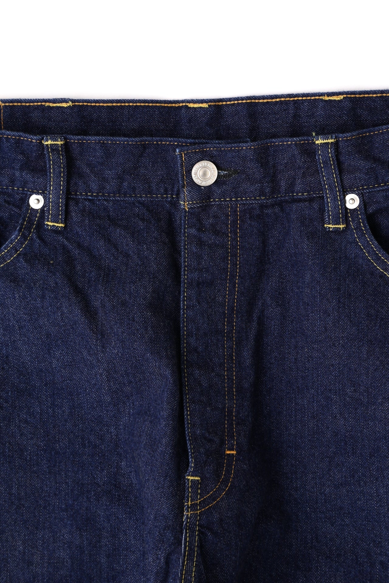DENIM WIDE PANTS -Selvedge denim-