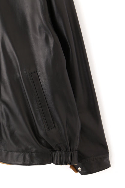 REVERSIBLE LEATHER BLOUSON