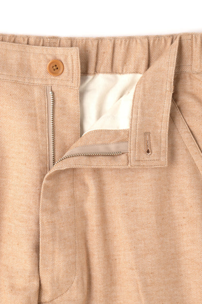EASY TROUSERS -UNSTAINED ORGANIC COTTON-