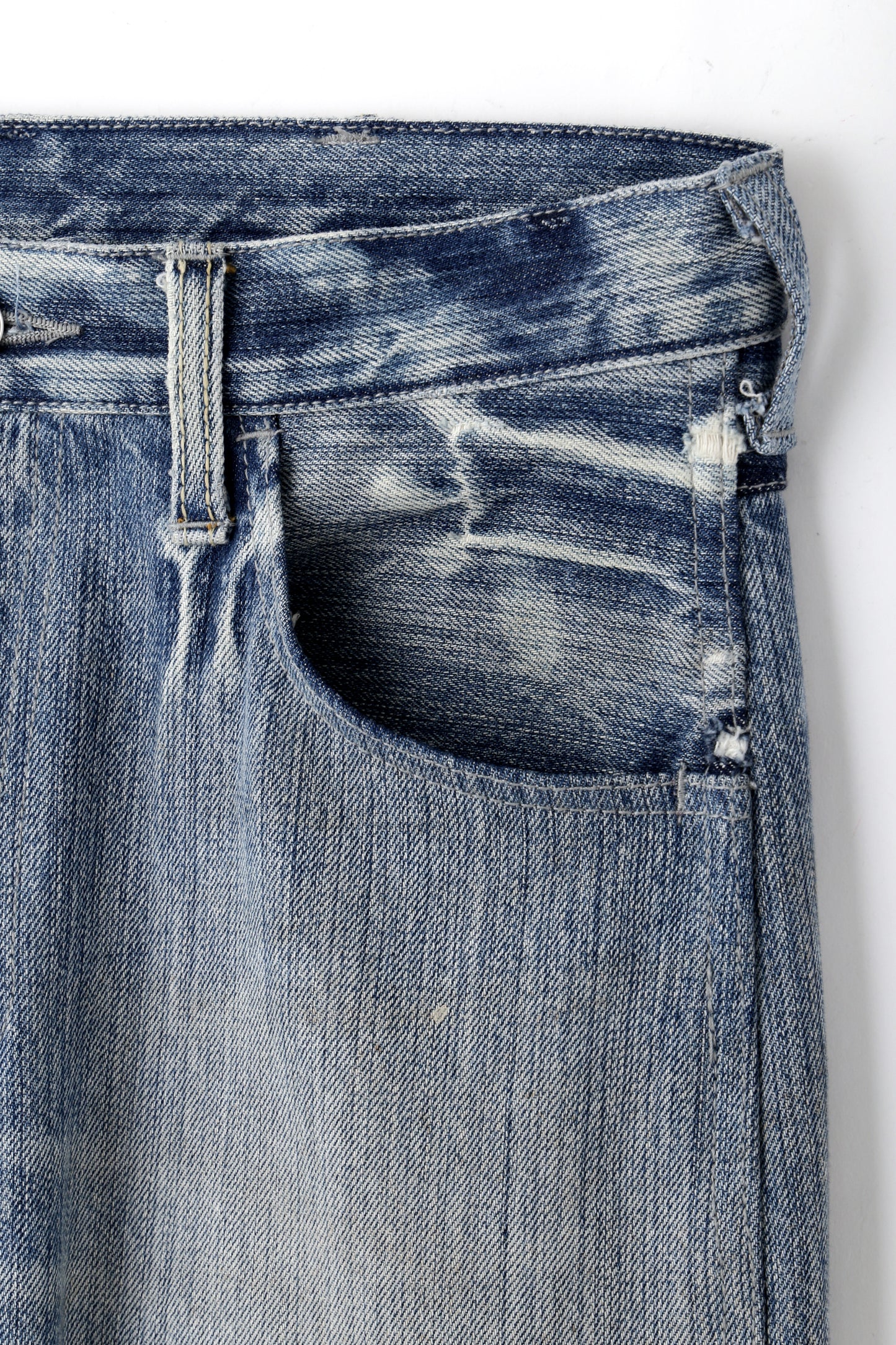 REWORK DENIM PANTS EURO VINTAG