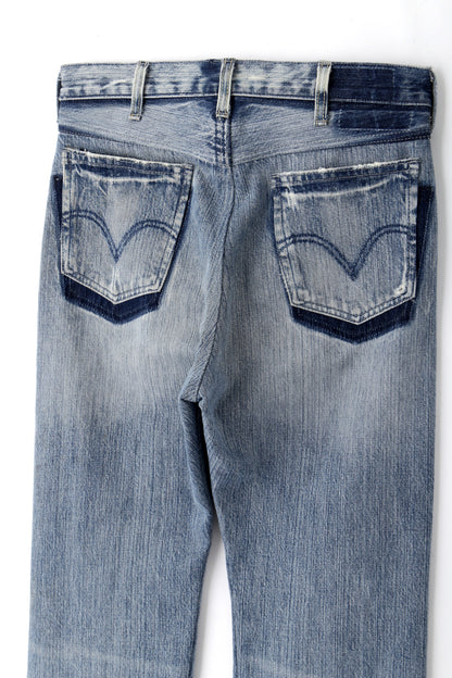 REWORK DENIM PANTS EURO VINTAG