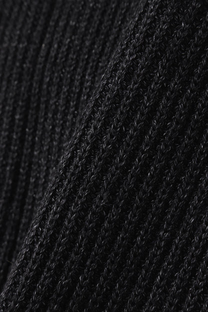 INDIGO CREW NECK KNIT -ONE WASH-