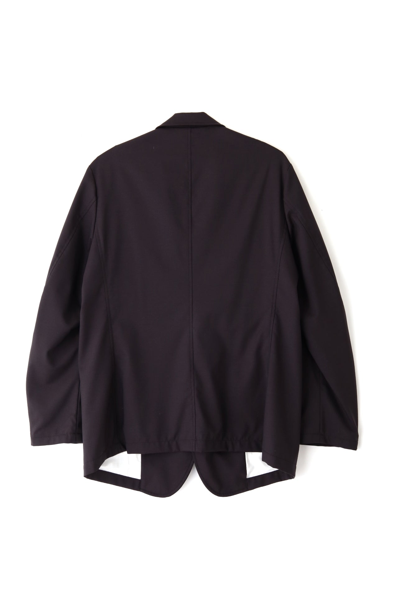 2B TAILORED JACKET -Wool poplin-
