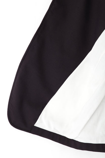 2B TAILORED JACKET -Wool poplin-