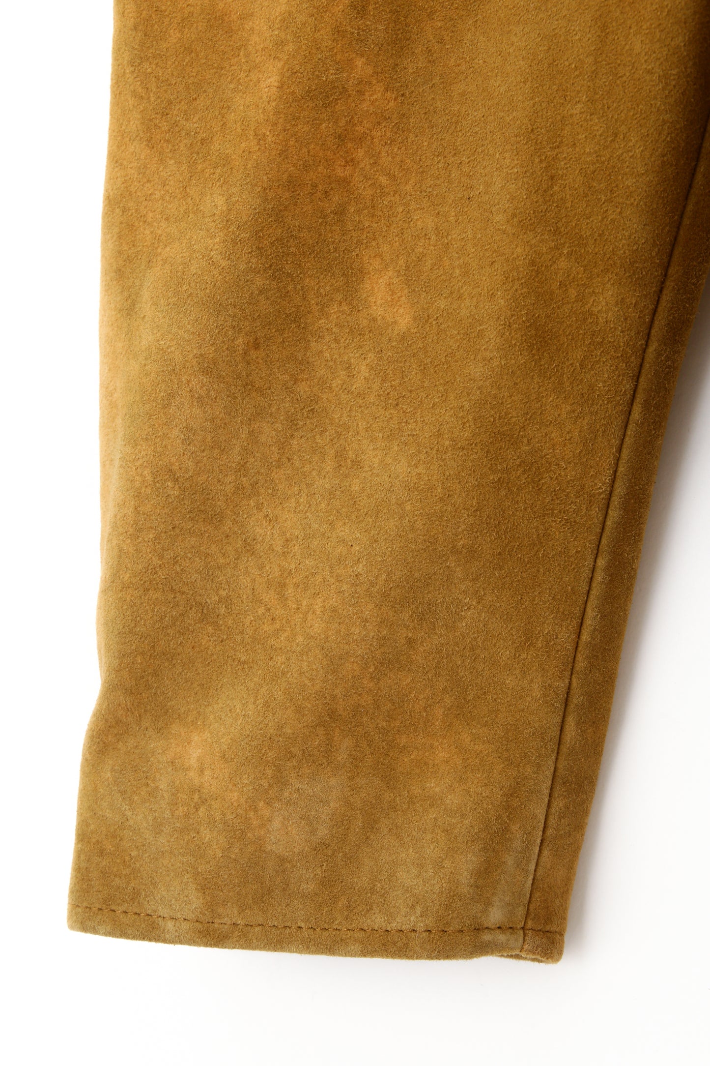 SUEDE LEATHER RIDER'S JACKET -Sheep suede cashmere finish-