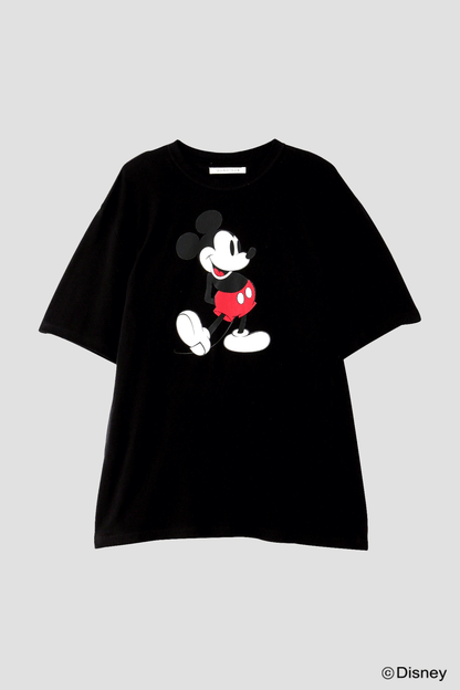 GAUZE TEE - Mickey print -