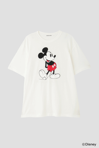 GAUZE TEE - Mickey print -