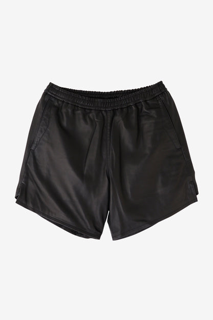 LEATHER SHORT PANTS -Sheep leather-