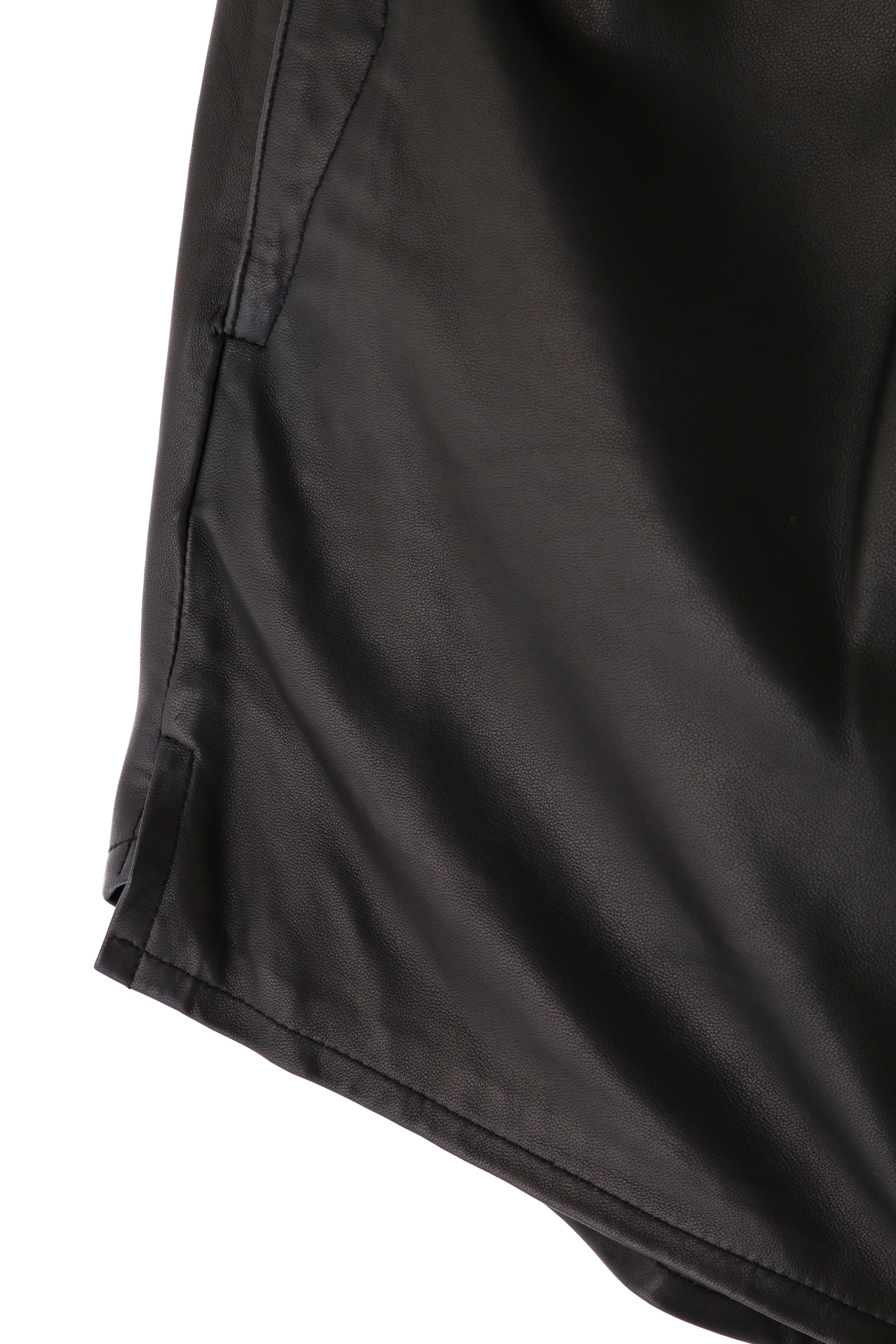 LEATHER SHORT PANTS -Sheep leather- | SEVEN BY SEVEN