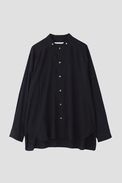 STAND COLLAR SHIRTS - Silk / Rayon -