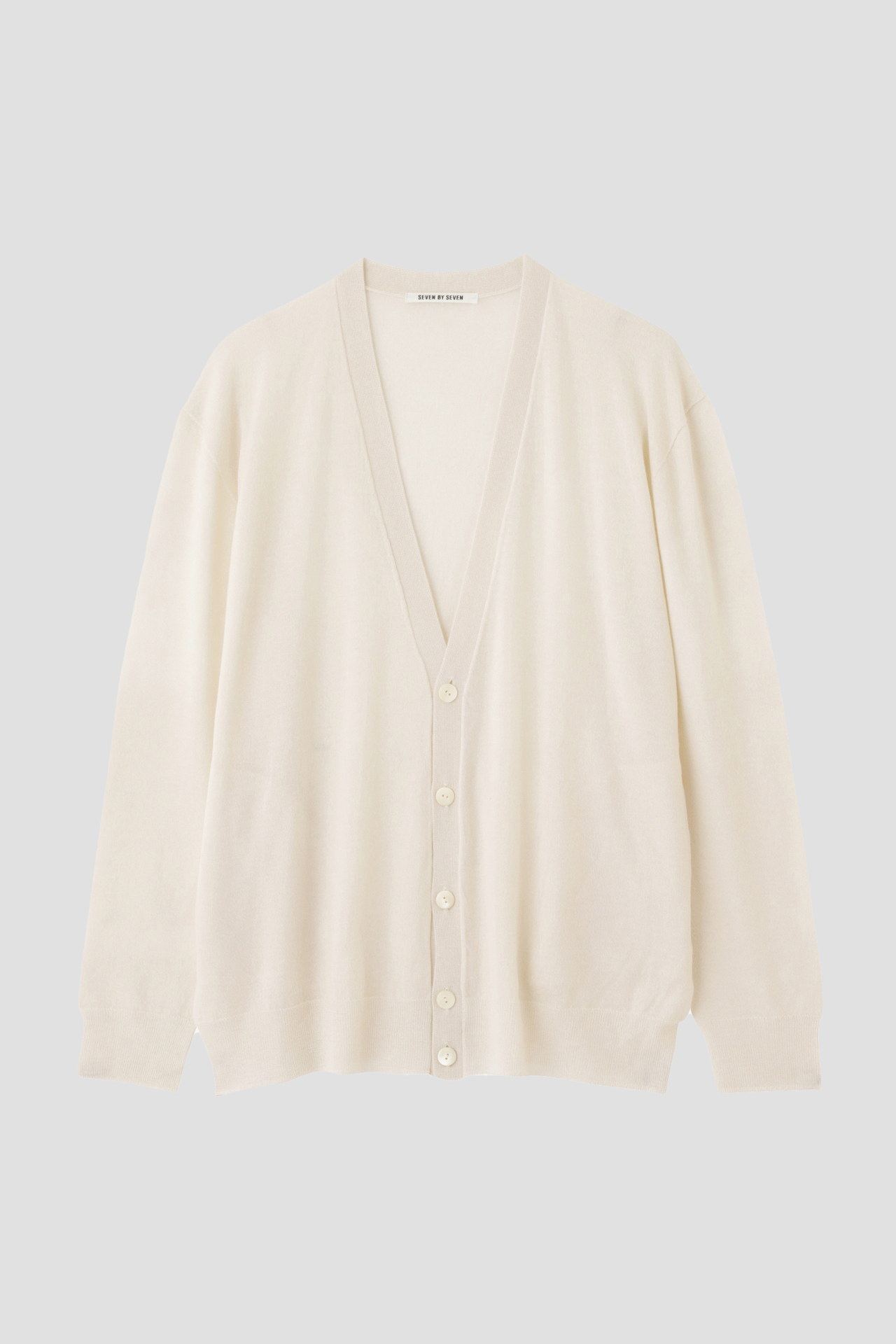 CASHMERE KNIT CARDIGAN - Wholegarment -