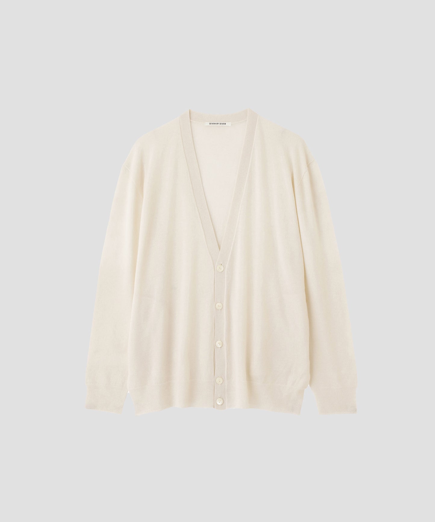 CASHMERE KNIT CARDIGAN - Wholegarment -